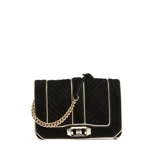 Rebecca Minkoff Chevron Quilted Small Love Crossbo